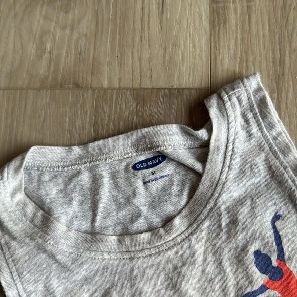 Old Navy Sleeveless Boho Embroidered Dance Graphic Tops Size 5T - Picture 4 of 4